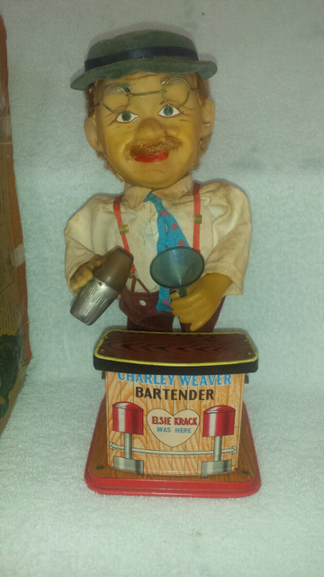 charlie weaver bartender doll